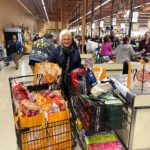 Anne Burrell Instagram - Christmas is officially underway!!! Our “big shop” @wegmans is done!!! Phew!!! Turkey goes in the brine tomorrow!!! #christmas #ilovewhatido #luckygirl