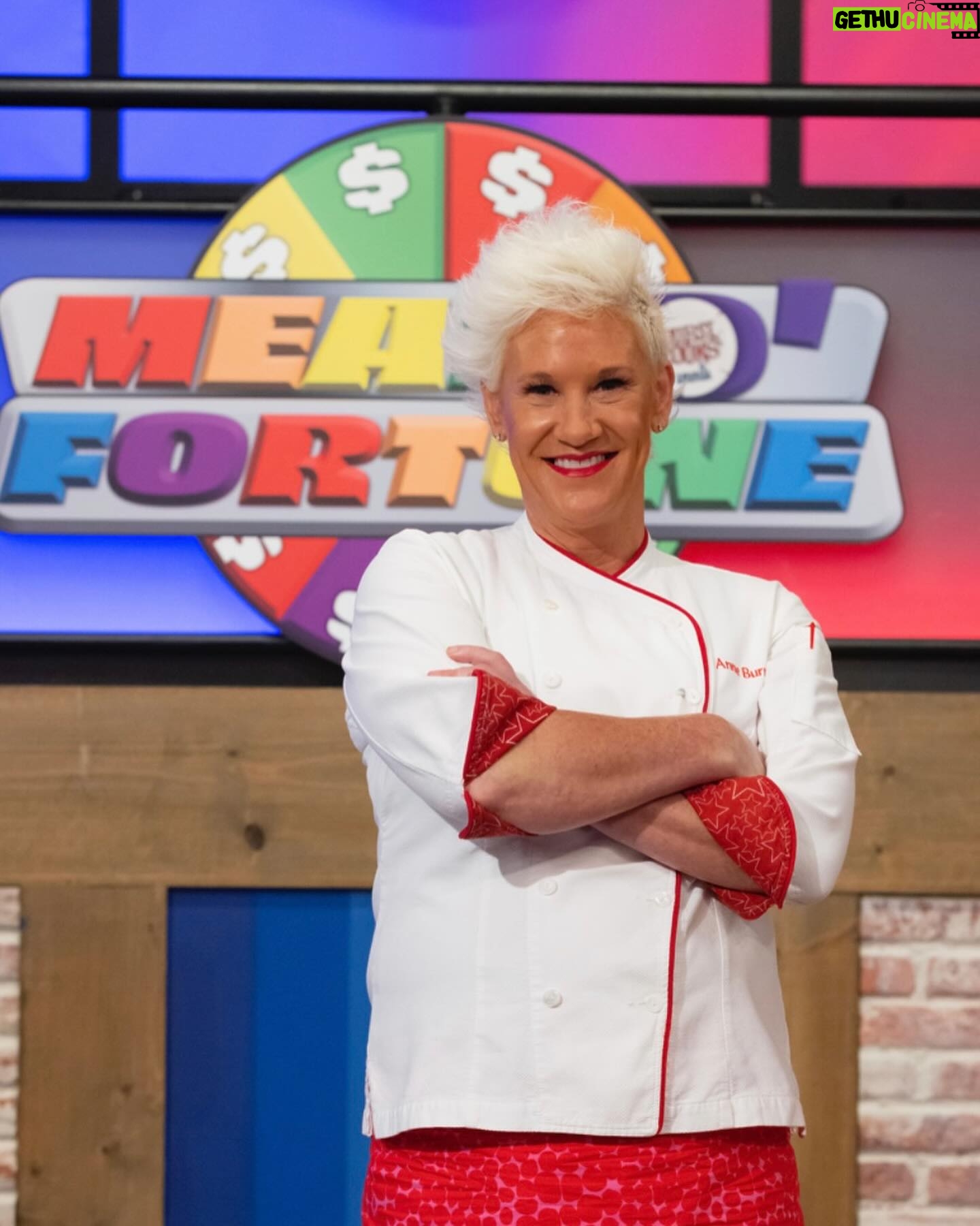 Anne Burrell Instagram - Saaaaa-WEEEEEEEET!!! It’s Sunday Funday and we are taking a walk into the sweet side of things on tonight’s new ep of #worstcooks !!! Set your dvr!!! #rockingredstars @foodnetwork @mastercheftd