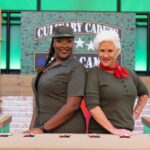 Anne Burrell Instagram - It’s getting serious-ish in boot camp!!! Check out a new ep of #worstcooks tonight on @foodnetwork !!! @mastercheftd and I are going to whip our recruits into shape!!! #rockingredstars #ilovewhatido #luckygirl