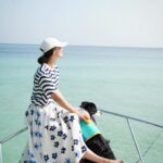 Anne Thongprasom Instagram - ทะเลพัทยาน้ำสวยมาก🌊 มาเที่ยวกันนะคะ😊 UNIQLO x Marimekko Summer 2024 วางจำหน่าย 10 พ.ค. 2567 นะคะ #UniqloxMarimekko #uniqlothailand