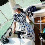 Anne Thongprasom Instagram - ทะเลพัทยาน้ำสวยมาก🌊 มาเที่ยวกันนะคะ😊 UNIQLO x Marimekko Summer 2024 วางจำหน่าย 10 พ.ค. 2567 นะคะ #UniqloxMarimekko #uniqlothailand