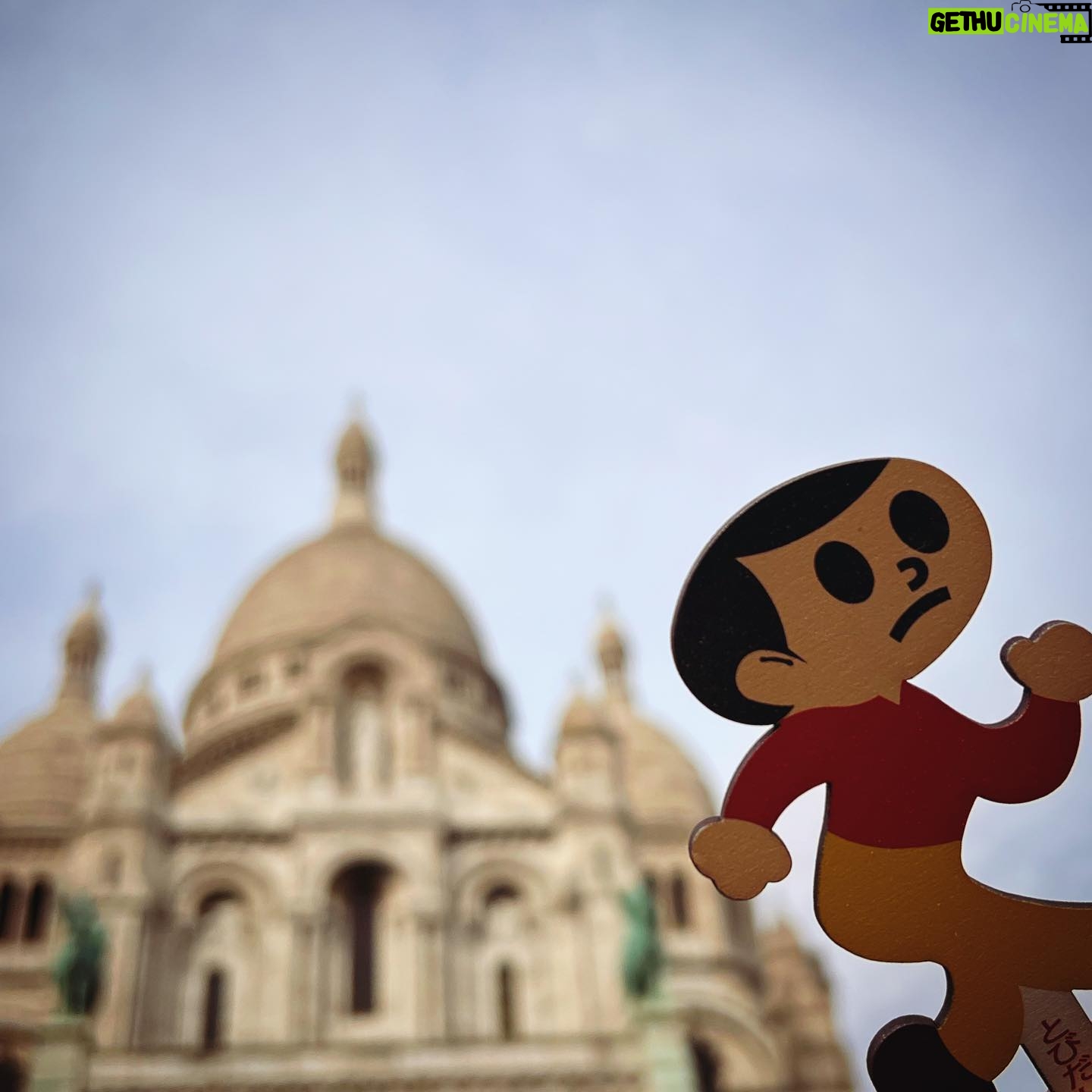 Anne Watanabe Instagram - TOBITA in Montmartre #とびた君と一緒