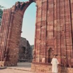 Anne Watanabe Instagram - インド🇮🇳デリーでは世界遺産を巡りました✨ I toured the World Heritage Sites of India. #フマユーン廟 #クトゥブミナール