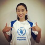 Anne Watanabe Instagram - WFP✖︎FIFA⚽️！！ @wfp_japanoffice @worldfoodprogramme #飢餓をゼロに #FIFAWWC