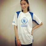 Anne Watanabe Instagram - WFP✖︎FIFA⚽️！！ @wfp_japanoffice @worldfoodprogramme #飢餓をゼロに #FIFAWWC