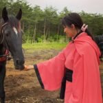 Anne Watanabe Instagram - キングダム。 お馬さんもたくさん頑張りました！ #キングダム運命の炎