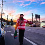 Anne Winters Instagram - Things that made me happy last nite: - beautiful sunsets 🌅 - supporting friends 🩷 - being present in the moment🤟🏼 Check out @justina.justina new podcast @jsykpodcast // @peta 🐾🐔🤍