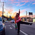 Anne Winters Instagram - Things that made me happy last nite: - beautiful sunsets 🌅 - supporting friends 🩷 - being present in the moment🤟🏼 Check out @justina.justina new podcast @jsykpodcast // @peta 🐾🐔🤍