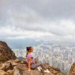 Annemarie Carpendale Instagram - 我愛你, ♥️U, Hong Kong 🫶🏽⚡️❤️‍🔥 #newadventure #loveinthecity #annieway #anniehow #lionrock #hike #hongkong🇭🇰 #skyisthelimit ☁️