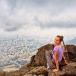 Annemarie Carpendale Instagram - 我愛你, ♥️U, Hong Kong 🫶🏽⚡️❤️‍🔥 #newadventure #loveinthecity #annieway #anniehow #lionrock #hike #hongkong🇭🇰 #skyisthelimit ☁️