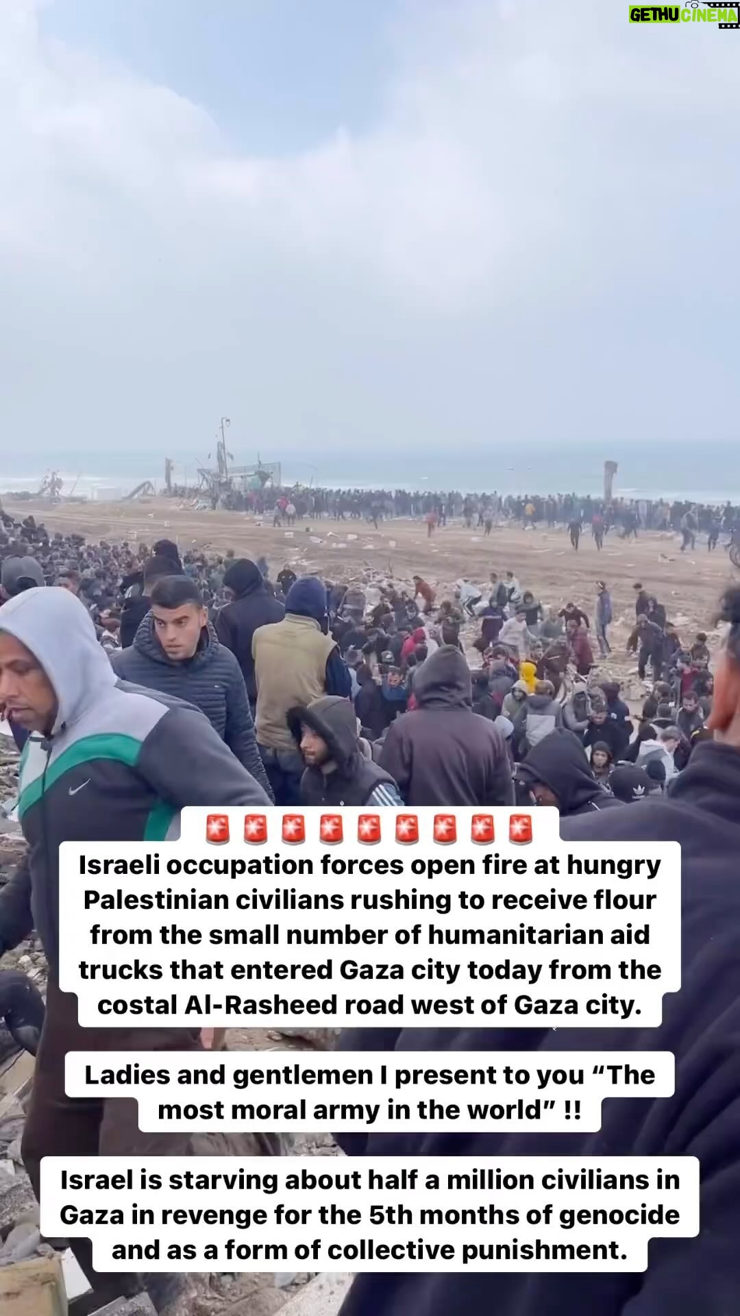 Annie Lennox - 20.7K Likes - Lost for words..Every day - more horror. ALL we can do is to keep CALLING FOR IMMEDIATE CEASEFIRE!!!!
KEEP SHARING THE CALL FOR PEACE. STOP THE DELIBERATE DESTRUCTION OF PALESTINIANS..
#ceasefire #stopthegenocide