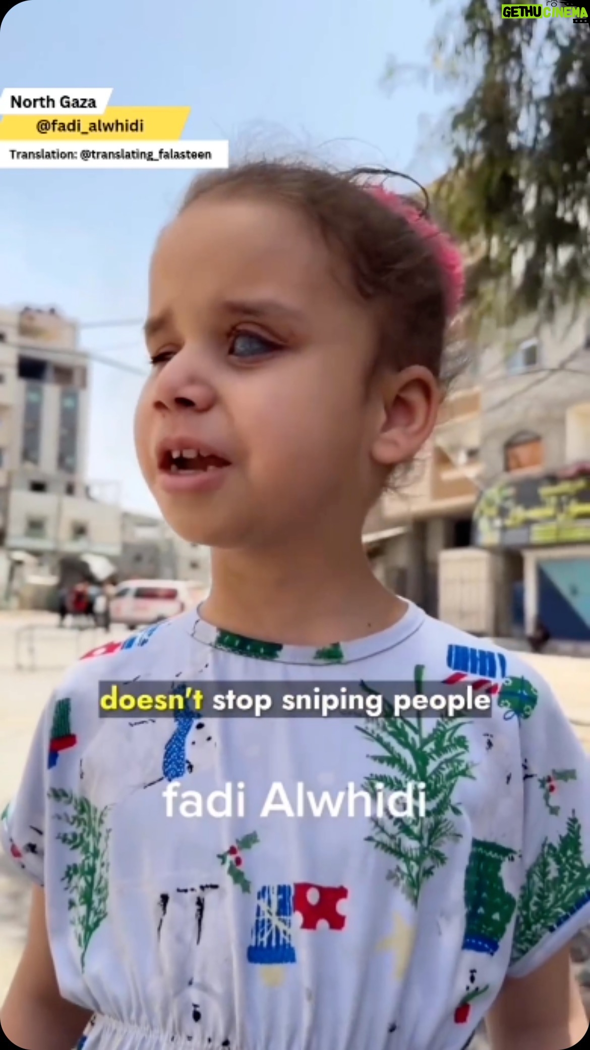 Annie Lennox - 14.7K Likes - Dear Friends,
World Leaders…
Don’t you have families????
Sons and daughters..??
Precious children like this little one??
How can you POSSIBLY create the HELL that wounds, slaughters, traumatises and terrorises the lives of children like this??? Day and night 24/7 for months - for YEARS??!!!!
How do you SLEEP???!!!
Is THIS victory????
SHAME on EVERY SINGLE ONE OF YOU!!!!
#ceasefire #genocide