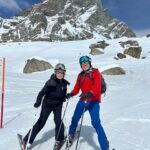 Antonella Clerici Instagram - Domenica ad alta quota ⛷️❤️ @vittorio_garrone #neve #cervino #valledaosta