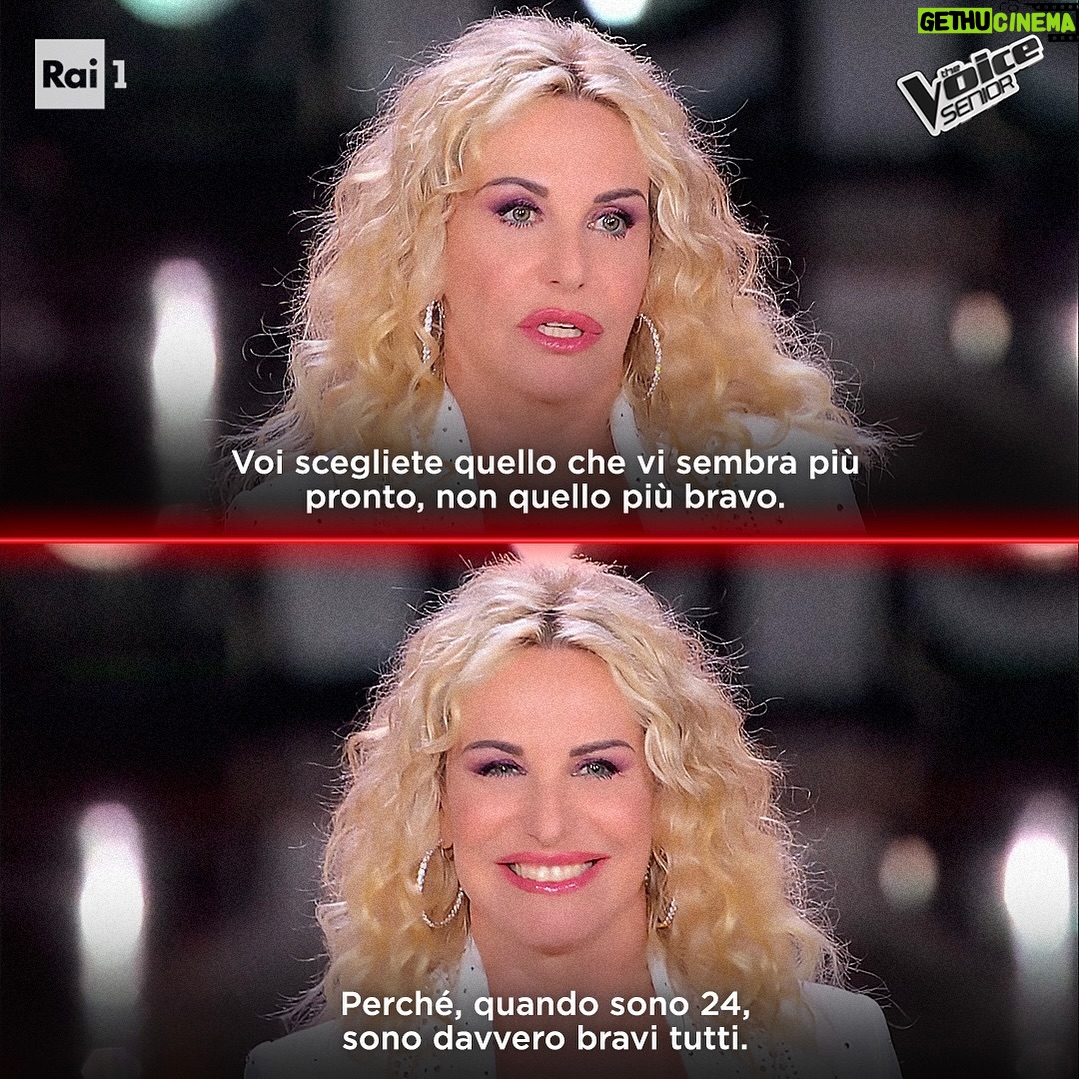 Antonella Clerici Instagram - Siamo giunti alla quarta stagione di #TheVoiceSenior e possiamo dire che il livello dei nostri concorrenti è sempre più alto, non finisco mai di stupirci!