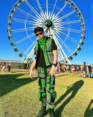 Antrax Instagram - Coachella Día # 1 💚 volví escuchar a Bad Bunny 🥹🫶🏻