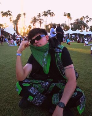 Antrax Instagram - Coachella Día # 1 💚 volví escuchar a Bad Bunny 🥹🫶🏻