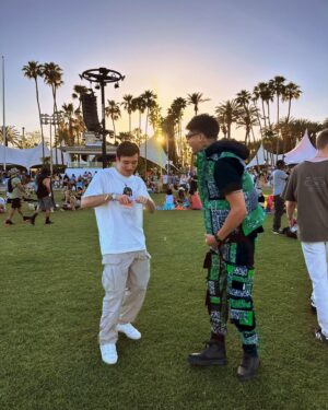 Antrax Instagram - Coachella Día # 1 💚 volví escuchar a Bad Bunny 🥹🫶🏻