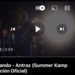 Antrax Instagram – CAZANDO – Canción Oficial para el Summer Kamp 2023 💚💙🧡❤️💜💛 
Gracias a Sk por la oportunidad y a mi Team que nunca falla 😈
Vayan a escucharla ya en mi canal 🫡🫶🏻😜