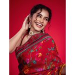 Anupama Parameswaran Instagram - Aanandham ♥️ Outfit: @toraniofficial Jewellery : @bcos_it_silver Styling: @sandhya_sabbavarapu Styling team: @sunandini_vijjagiri @prekshadhakad_ Photography: @adrin_sequeira
