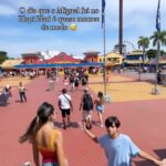 Any Borges Instagram - É assim foi o dia do Miguel no @hopihari 😅 Me conta se você tem medo também 👇🏽
