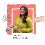 Aparna Balamurali Instagram - The raw, authentic & the ever charming - Aparna Balamurali! Portraying strong-willed characters with unparalleled grace and charm. 🌟 @aparna.balamurali . #Southbay #SouthbayTalent #Aparnabalamurali #indiancinema