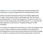 April Jeanette Mendez Instagram - So proud to share @aimeegarcia4realz and I have founded @scrappyheartproductions ! Thank you @variety and @matt_donnelly for the exclusive! #RepresentationMatters. We hear you. We see you. We will tell your story. We may use lots of curse words. www.ScrappyHeartProductions.com