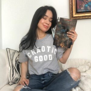 April Jeanette Mendez Instagram - That’s a wrap on Dungeons and Dragons! Grab our last issue in stores today, on idwpublishing.com, and comixology.com!

Thank you to the most killer team: @aimeegarcia4realz @chesirechat #davidhedgecock @idwpublishing @dndwizards @martincoccolo @maehao @maxdavenportyo 

And thanks to our readers for joining this wild, violent, loving party. I hope you all create the chaotic good you want to see in the world. 

Until we meet again, Runa, Patience, Saarvin, Belvyre, Birna, Roarr, even Amos, definitely Gronvar... #dungeonsanddragons #atthespineoftheworld #wotc #dnd