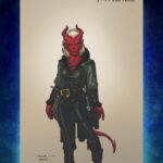 April Jeanette Mendez Instagram - Surprise! @aimeegarcia4realz and I are writing the new Dungeons & Dragons comic book! With art by Martin Coccolo and Colors by Katrina Mae Hao! ***Meet our original characters designed by @maxdavenportyo! RUNA: an Uthgardt Barbarian, PATIENCE: a Tiefling Rogue, AMOS: a Human Warlock, and BELVYRE: a Lightfoot Halfling Druid. We can’t wait for you to meet this dysfunctional family. IN STORES OCTOBER 21ST! Thanks to @idwpublishing, Megan Brown, and David Hedgecock for making this come to life!