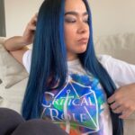April Jeanette Mendez Instagram – just blue myself