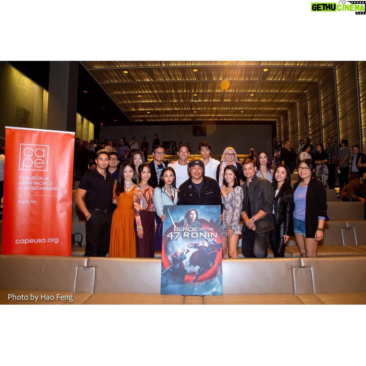 April Jeanette Mendez Instagram - It’s October so the countdown is on! Our movie’s on @Netflix 10/25! Exclamation points!!! (I will assault you with reminders all month long.) Thank you @ronyuan , Share Stallings, Tim Kwok, John Orlando, and John Swetnam for having @aimeegarcia4realz and I join the family. Forever grateful to @teresainaction @annaakana @mikemoh @dacascosmark @chikako808 @lunafujimotooo @dan_southworth @pangeerz @akira_koieyama @yoshi_sudarso @dustintringuyen for bringing our wild ass script to life as our dream superheroes. Available on digital & blu-ray 10/25 too! @uniallaccess Photo credit: @capeusa & @haofengphoto #bladeofthe47ronin