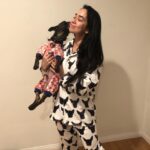 April Jeanette Mendez Instagram – I’ve officially devolved into a crazy dog lady. Thank you @FoxSports Annelle Despaignes & Jacob Ulman for blessing me with Larry pajamas and Larry with cookie pajamas. I guess I have to watch sports now.