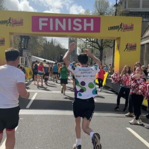 Arabella Chi Instagram - Still buzzing off todays energy , the support and the atmosphere of the crowd while running the @londonlandmarkshalf is a feeling I will never forget 🏃🏼‍♀️. At times it was hard but I was just thinking of everyone that has donated and exceeded my target helping me raise £2500 to the amazing @prostatecanceruk charity ✨