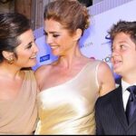 Araceli González Instagram – Pero hijos que linda foto! @ftorrente @tomaskirzner #galasolidaria #hotelalvear #buenosaires