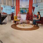 Araceli González Instagram - Ayer en @holatv . Maravilloso lugar, hermosa energía. Gracias Maia por el recibimiento. Gracias @natashacheijtv por la calidez. Hair&Makeup @lolaestermakeuphair @cubamboystylist . Los amoooo Style @tvtrendy quién sabe cómo hacerlo de años. Eligiendo de nuestros diseñadores lo mejor para mi! Te quiero ❤️ @menage_a_trois_boutique @cartagenabysf Labial velvet con ácido Hialuronico: Sand. @g.aracosmetics @araceliweb Miami , 2023