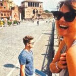 Araceli González Instagram – Roma, Italia 🇮🇹 2015
@tomaskirzner @fabianmazzeiok 
Viaje de familia 😂❤️👋