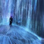 Arden Cho Instagram – I got to be a part of ART! How magical is this??? Special thank you to @ghani.teamlab for this amazing private tour! 🕊️Definitely one of the highlights of our Japan trip!