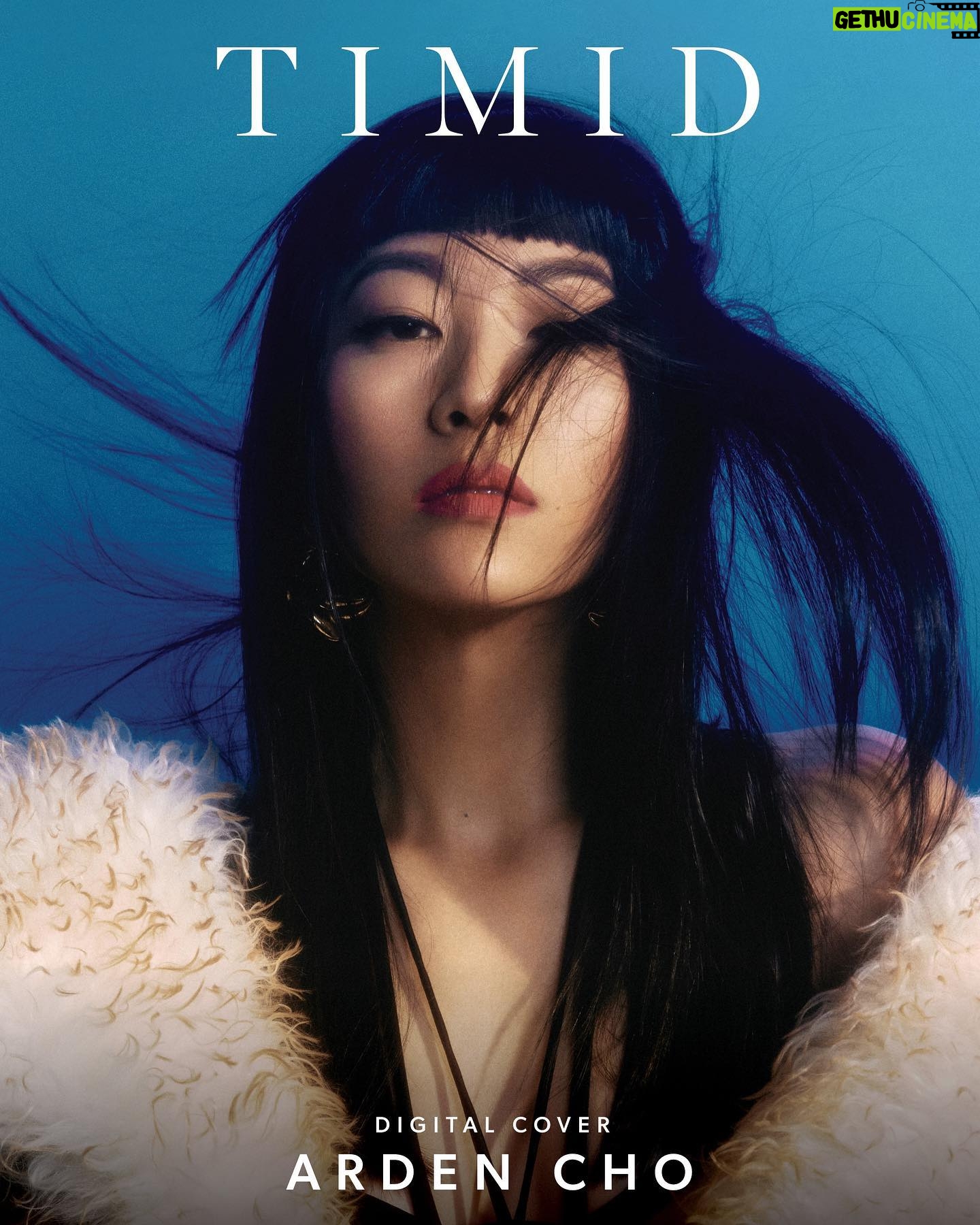 Arden Cho Instagram - Thank you so much @timidmag 💙 Words: Jiselle Liu @jiselle03 Photos: Jeremy Choh @jeremychohphoto Fashion: Benjamin Holtrop @benjaminholtrop Fashion Assist: Emily Johnson @emilykejohnson Makeup: Kathy Jeung @kathyjeung Hair: Derek Yuen @dereksyuen Photo Assist: Dante Velasquez @dantevelasquezjr Digi: Sharon Reza @sharonreza Video: Francis Gumayagay @francisgum EIC: Henry Wu @hello.henry PR: @imprintPR 
