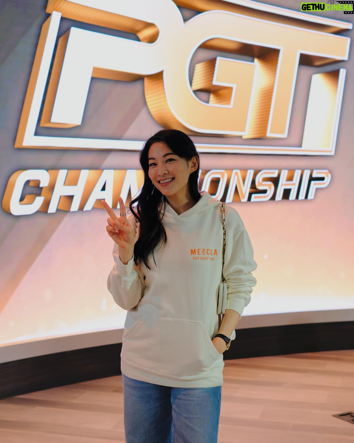 Arden Cho Instagram - Played the PGT Championship yesterday thanks to @eatmezcla one of the sponsors for @pokergo @pokergonews. Such a cool experience playing with the best of the best in poker. I was the only woman to play and somehow made it to the final 6. Every table was tough and I’m sure today’s final table will be the toughest! But I’m so happy to have it made this far, I won’t lie… it would be a dream to win first! I know it’s a long shot against all the super pros but hey, amateurs can get lucky as well 😜 and that’s why we love poker! Hoping for a pure run good today 🍀 wish me luck!