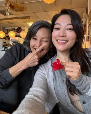 Arden Cho Instagram - Our jobs can be silly but truly special. I’ve met so many incredible people along the way. Fun facts, I’ve known @csleeofficial for over a decade and this isn’t our first time working together! CS played my baby daddy 6 years ago on NBC’s Chicago Med. Who remembers Emily & Bernie? Now he’s Avatar Roku!! So fun working with friends again in a different world. ⁣
⁣
Many of you know @thetamlyntomita played the incredible Noshiko on Teenwolf, my 900 year old Kitsune mother. What fun adventures we had there, sadly Kira got forgotten in the desert but I made a sister for life on that show! Can’t tell you how thrilled we are to be a part of the same world again. I loved watching momma Yukari crush it with Suki @mariaxzhang and hope we all get to play again soon! Swipe to the end to see the Yukimura’s over 10 years ago! Keep on watching so we don’t get abandoned in the desert 🤭♥️ how long can @avatarnetflix be the #1 watched show in the world? ⁣
⁣
We shot this like 2 years ago so I have to dig for all the #bts do I dare share more???
