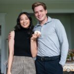Arden Cho Instagram – Swipe to see the true behind the scenes of this photo @domsherwood can’t believe they actually caught us both smiling at the same time hehehe #silly #setlife #PartnerTrack #Murphy #Ingrid
