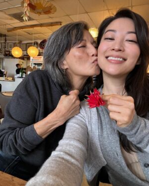 Arden Cho Instagram - Our jobs can be silly but truly special. I’ve met so many incredible people along the way. Fun facts, I’ve known @csleeofficial for over a decade and this isn’t our first time working together! CS played my baby daddy 6 years ago on NBC’s Chicago Med. Who remembers Emily & Bernie? Now he’s Avatar Roku!! So fun working with friends again in a different world. ⁣
⁣
Many of you know @thetamlyntomita played the incredible Noshiko on Teenwolf, my 900 year old Kitsune mother. What fun adventures we had there, sadly Kira got forgotten in the desert but I made a sister for life on that show! Can’t tell you how thrilled we are to be a part of the same world again. I loved watching momma Yukari crush it with Suki @mariaxzhang and hope we all get to play again soon! Swipe to the end to see the Yukimura’s over 10 years ago! Keep on watching so we don’t get abandoned in the desert 🤭♥️ how long can @avatarnetflix be the #1 watched show in the world? ⁣
⁣
We shot this like 2 years ago so I have to dig for all the #bts do I dare share more???