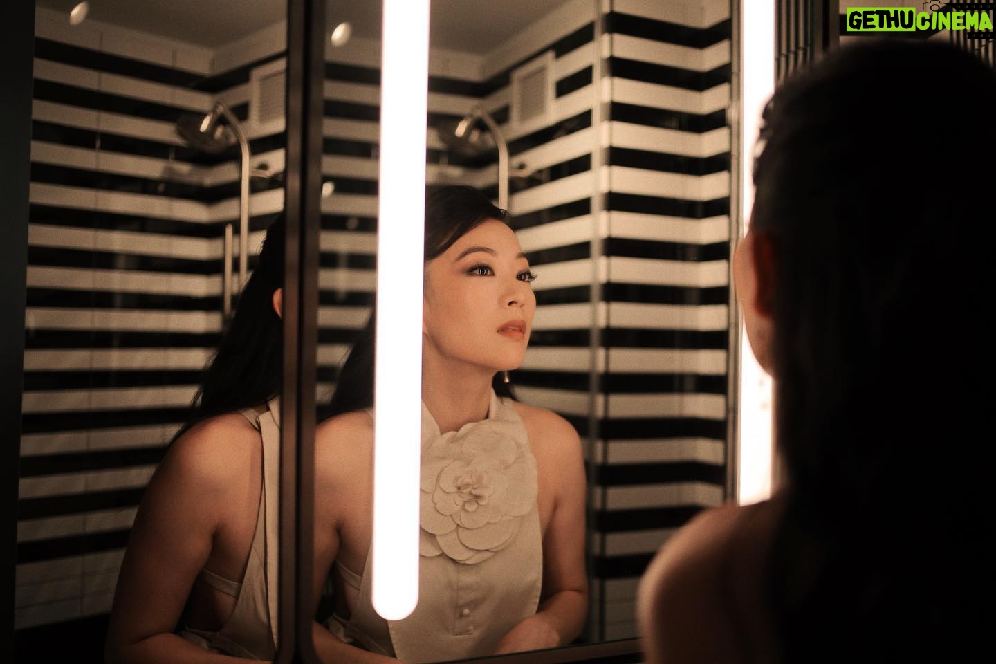 Arden Cho Instagram - Last week was a blur! But good times in NY, thanks for these get ready snaps @its.bellatan