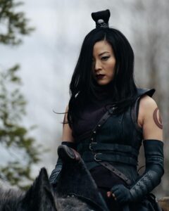Arden Cho Instagram - Meet June, a bounty hunter from the Earth Kingdom. #avatarthelastairbender