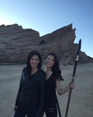 Arden Cho Instagram - Our jobs can be silly but truly special. I’ve met so many incredible people along the way. Fun facts, I’ve known @csleeofficial for over a decade and this isn’t our first time working together! CS played my baby daddy 6 years ago on NBC’s Chicago Med. Who remembers Emily & Bernie? Now he’s Avatar Roku!! So fun working with friends again in a different world. ⁣
⁣
Many of you know @thetamlyntomita played the incredible Noshiko on Teenwolf, my 900 year old Kitsune mother. What fun adventures we had there, sadly Kira got forgotten in the desert but I made a sister for life on that show! Can’t tell you how thrilled we are to be a part of the same world again. I loved watching momma Yukari crush it with Suki @mariaxzhang and hope we all get to play again soon! Swipe to the end to see the Yukimura’s over 10 years ago! Keep on watching so we don’t get abandoned in the desert 🤭♥️ how long can @avatarnetflix be the #1 watched show in the world? ⁣
⁣
We shot this like 2 years ago so I have to dig for all the #bts do I dare share more???