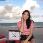 Arden Cho Instagram - My Chanel dreams came true, front row for the cruise show on the beach. Thank you for a beautiful weekend in Miami ❤️ #ChanelCruise #ChanelinMiami 📸 @makeupsang