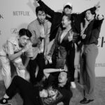 Arden Cho Instagram - Can’t believe we’re top 10 internationally on @netflix in 24 hours!!! Top 5 in the US, Top 4 in Canada & Romania, Top 7 in Poland, Top 9 in Portugal, Top 6 in Ireland… It’s been nonstop #PartnerTrack celebrations! Where are YOU watching from?? Some b/w snaps from @mellylee_ always capturing the best moments! Thank you to my loves who show up!