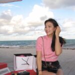 Arden Cho Instagram – My Chanel dreams came true, front row for the cruise show on the beach. Thank you for a beautiful weekend in Miami ❤️ #ChanelCruise #ChanelinMiami 📸 @makeupsang