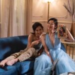 Arden Cho Instagram – We were crying in this photo before we were hugging. Watch #PartnerTrack on @netflix to find out why! So much love for my cast, thanks for always making me laugh & Kimi   Ody for making Ingrid look good! We did it 👍🏼