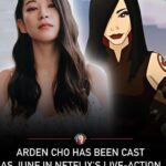 Arden Cho Instagram - Y’all are too sneaky. You guessed it for months but now it’s official! Can’t wait for y’all to see this shirshu riding badass - June is easily one of my favorite characters I’ve ever played! #AvatarTheLastAirBender #netflix