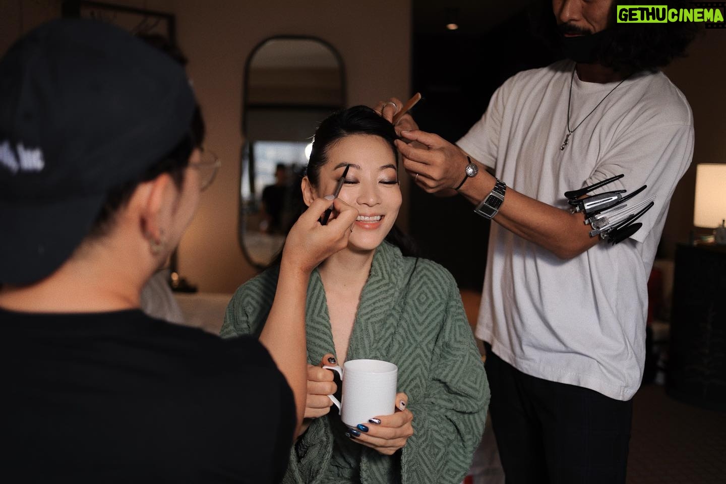Arden Cho Instagram - Last week was a blur! But good times in NY, thanks for these get ready snaps @its.bellatan
